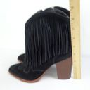 Sam Edelman  BENJIE‎ FRINGE SUEDE LEATHER ANKLE BOOTS BOOTIES RODEO WESTERN 9.5 Photo 3