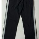 U.S. Polo Assn. Black Striped Fleece Sweatpants Sweats Pants Bottoms Size M ⛓ Photo 2