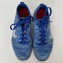 Nike  Sneakers Womens 6 Blue Free 5.0 FlyKnit Tennis Shoes Photo 55