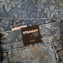 Simple Society  Juniors Jeans High Rise Straight Light Wash Crop Size 7/28 Blue Photo 3