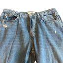 We The Free  Flare Wide Leg Jeans Pants Distressed Denim Cotton Size 31 Women's Photo 1