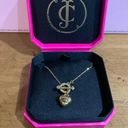 Juicy Couture  Gold Medium Puffy Heart Necklace Photo 1