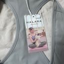 Halara NWT  Soflty Zero Plush U Neck Backless Racerback Cut Yoga Tank Top size XL Photo 3