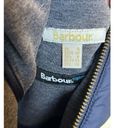 Barbour  Fibredown Women’s Navy Light Puffer Academic Athletic jacket size 12 Photo 4