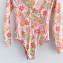 JOLYN Paloma Floral Long Sleeve Surf One Piece Swimsuit Photo 4