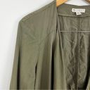 Eliane Rose  Open Front Lightweight Sage Green Jacket Size Large Photo 5