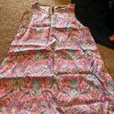 Cynthia Rowley  paisley linen dress M Photo 6