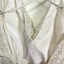 La Femme  Sequin Sleeveless Gown in White Size US 10 Photo 9