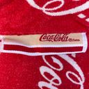 Coca-Cola Vintage  Red AOP Pajama Button Up Long Sleeve T-shirt Photo 5
