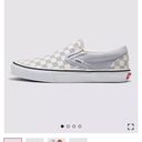 Vans gray dawn/true white  checkered slip on Photo 4