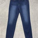 Talbots  Jeans Womens 2 Blue Skinny Slim Ankle Denim Med Wash Mid Rise Distressed Photo 0