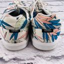 Vans  Ultracush Lite Tropical Leaves True‎ Canvas Sneaker Shoes Size 8 Lace Up Photo 5