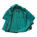 London Fog Vintage London‎ Fog Trench Coat Emporer Jade Green Size 14 Petite MSRP $215 Photo 1