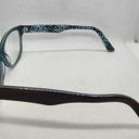 Vera Bradley  Darlene Brown & Blue Prescription Glasses Frames Photo 5