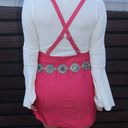 These Three Boutique Pink Overall Dress  Photo 2
