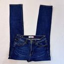 CAbi COPY -  Womens Solid Blue Denim 5 Pocket High Straight Cut Jeans Size 6 Vin… Photo 0