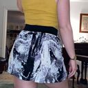 Lily White High waist zip POCKETS modern flowy Mini Skirt Photo 3