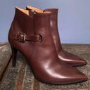 Ralph Lauren  Collection Booties size 7 cognac brown heals equestrian Photo 1