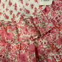 Altar'd State New! Altar’d State Medium Briella Fancy Pink Floral Tiered Mini Skirt~Love! Photo 4