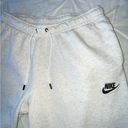 Nike  Women’s White Heathered Sweatpant Jogger SIZE L Photo 6