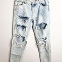 One Teaspoon One by  Awesome Baggies Distressed Jeans Size 28 Photo 0