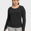 All In Motion Women's Essential Crewneck Long Sleeve T-Shirt -  size XXL Photo 0