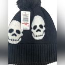 Torrid  Black Skull Pom Beanie Photo 2