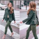 Banana Republic Italian Wool Peplum Military Jacket Photo 2