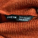 SheIn Burnt Orange Sweater  Photo 3