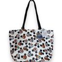 Disney NWT!  Parks - Epcot World Showcase - Mickey Mouse Flag Face - Tote Bag Photo 0