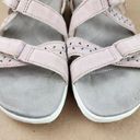 Earth Origins  Sandal Westfield Wendy Blush Pink Suede Adjustable Straps Size 10M Photo 6