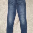 frame denim Frame Jeans Size 26 L26 Blue Cigarette High Rise Crop Denim Ali Frayed Womens Photo 1