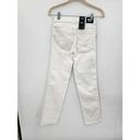 Dr. Denim NWT  Dixy Straight Leg Low Rise White Denim Women XS Jeans Photo 7