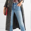 Isabel Marant  Overton Boucle Wool Longline Double Breasted Coat in Gray Sz 10 US Photo 0