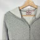 Juicy Couture  Light Gray Y2K Full Zip Cotton Athletic Track Jacket L Photo 38