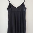 Victoria's Secret Nightgown Womens S Black Sheer Chemise Slip Satin Top Gown PJ Photo 1