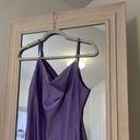 Sans Souci Purple Mini Slip Dress Photo 2