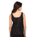 Equipment  $158 Kaylen Black Silk Animal Leopard Print Sleeveless Tank Top Sz XS Photo 5