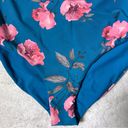 REEF NWOT Coral  Blue Floral Reversible High Waist Swim Bottoms Photo 5