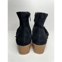 Jack Rogers  Boots Women's Izzie Size 8.5 Black Block Heel Ankle Booties Photo 4