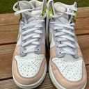 Nike Dunk High Women's Shoes Cashmere Lemon Twist White Size 8 Photo 7