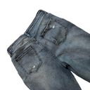 Abound  Button Distressed Mom Jeans, Sz 27 Photo 8