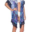 Maaji Bleu Saddles Fringe Kimono Photo 0