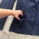 Ralph Lauren Navy Blue Wool Blazer Photo 3