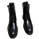 ALLSAINTS Black Brigade Calf Leather Boots Size 11 NIB Photo 11