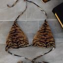 Pretty Little Thing Tiger Print Bikini Top Photo 0