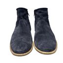 Paul Green  Women’s Boots Navy Blue Logan Suede Ankle Bootie US size 7.5 Photo 2