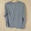 All In Motion  Essential Crewneck Long Sleeve T-Shirt Slate Blue | S Photo 3