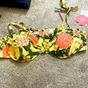 Agua Bendita  yellow and pink hydrangeas push up swim bikini 24 Photo 2