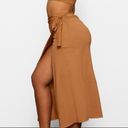 SKIMS  Cover Up Tie Sarong Skirt In Almond Photo 1